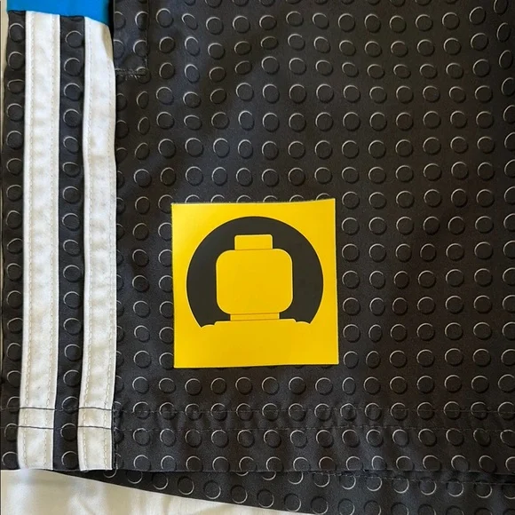 Adidas Boys Lego Shorts Black and Blue - Size 9/10 - Picture 5 of 6